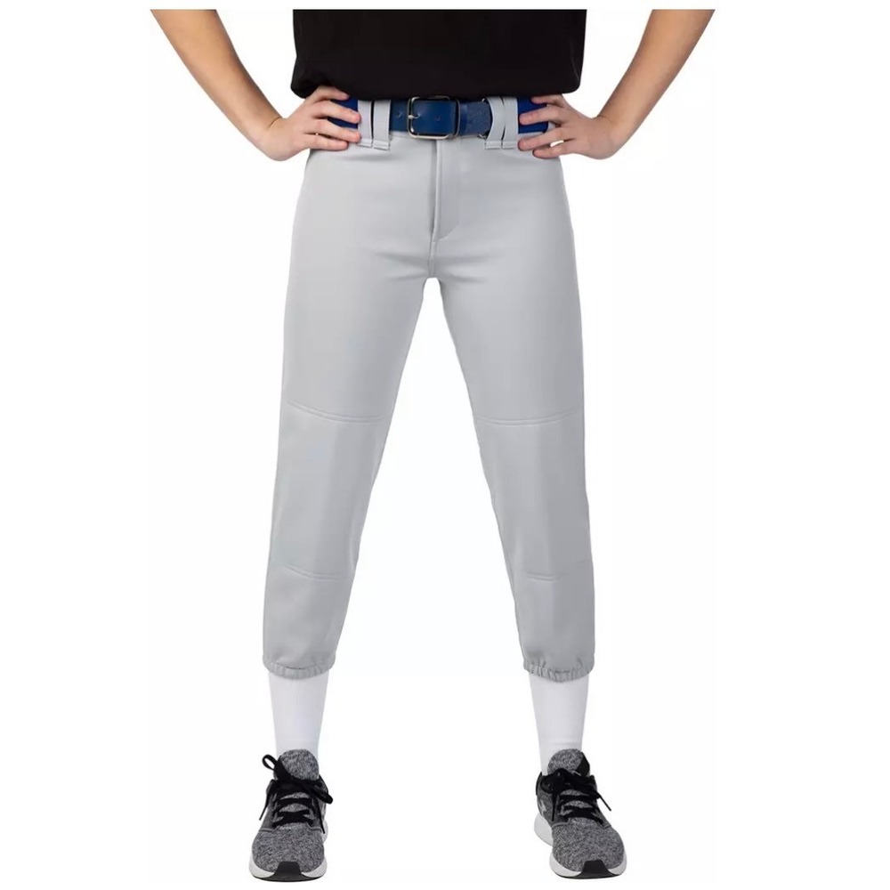 Mizuno Women's Performance Softball Pants Grey XL Athletic Sports‎ Activewear